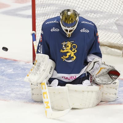 Upp till bevis för Joni Ortio mot Slovakien i kväll.