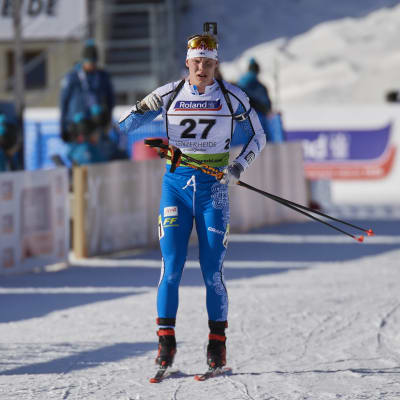 I januari 2020 tävlade Tuomas Harjula i junior-VM.