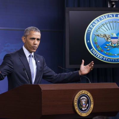 Obama Pentagonissa 4. elokuuta 2016.