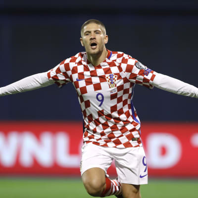 Andrej Kramaric gjorde 4-1-målet för Kroatien.