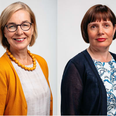 Kuvassa kaksi Ylen johtajaa 