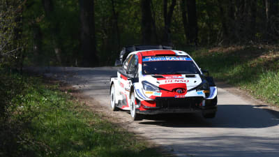 Sebastien Ogier kör i Kroatien.