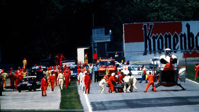 Läkarna lyckades inte rädda Ayrton Senna.