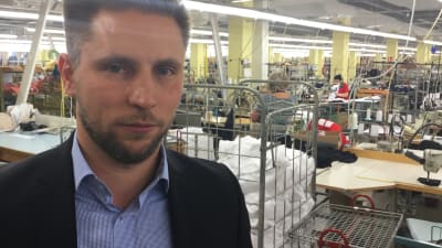 Urmas Reinsberg, försäljningschef på Protex Balti