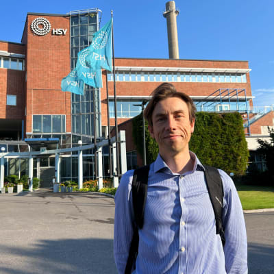 HSY:n jätevedenpuhdistuksen osastonjohtaja Kristian Sahlstedt.