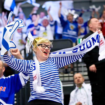 Finska fans, ishockey-VM 2018.