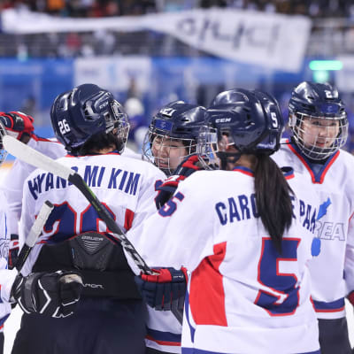 Korea spelade med gemensamt lag i OS. 