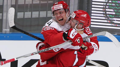 VM har varit en stor framgång för Nikolaj Ehlers och resten av det danska hockeylandslaget.