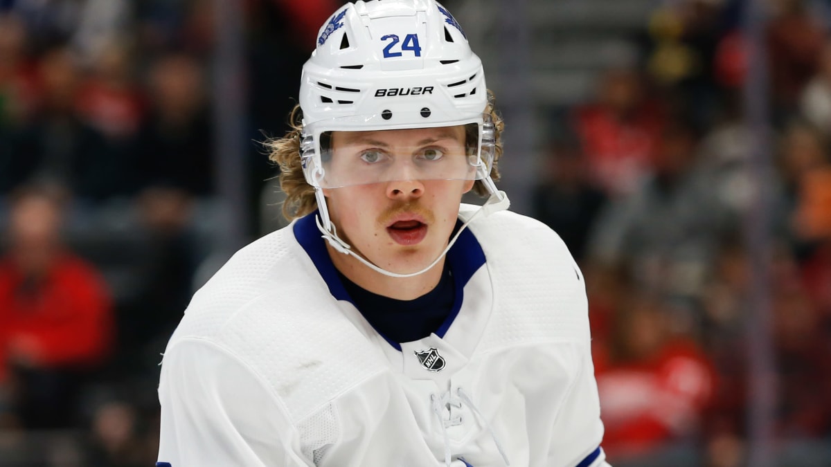 Kasperi Kapanen tillbaka på isen efter skadan i natt kunde träna för