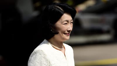 Japans kronprinspar i Finland 2.7.2019.
