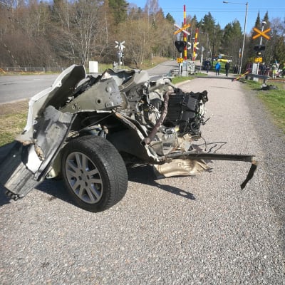 Plankorsningsolycka i Åbo. 