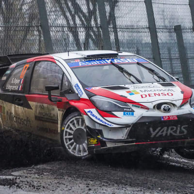 Sebastien Ogier Monzan MM-rallissa 2020.