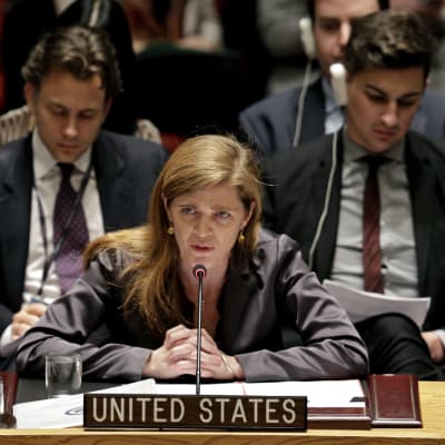 Samantha Power, USA:s FN-representant