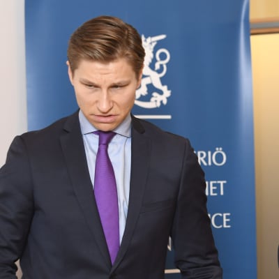 Justitieminister Antti Häkkänen.