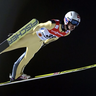 Andreas Stjernen var bästa norrman i den individuella tävlingen. Han förlorade bronset med 0,6 poäng.