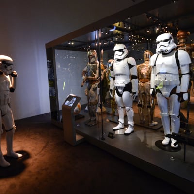 Stormtroopers på en utställning i Wien i Österrike.