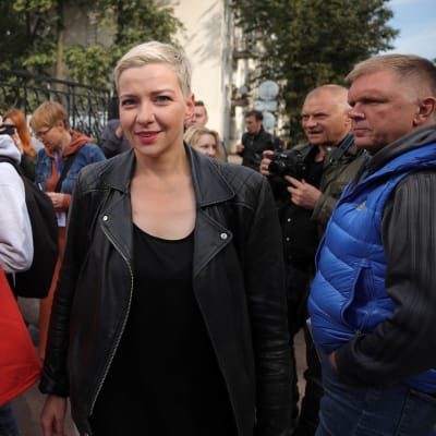 Protestledaren Maria Kolesnikova