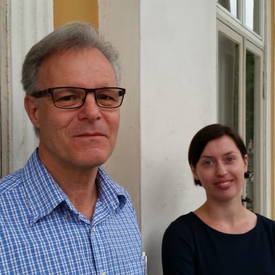 Professor Erik Bonsdorff och FD Marie Nordström