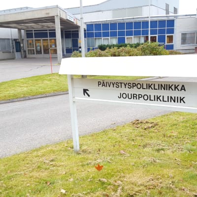 Jourpolikliniken vid Borgå sjukhus.