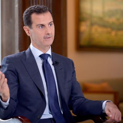 Syriens president Bashar al-Assad skulle gärna samarbeta med Donald Trump och USA som han kallar en naturlig allierad