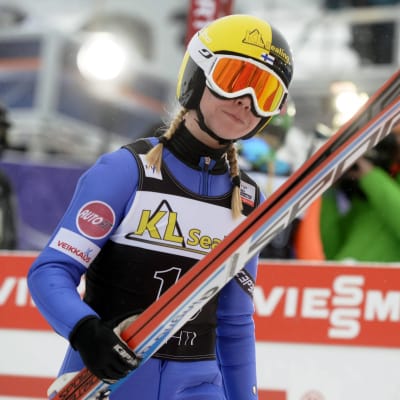 Julia Kykkänen lyckades inte slå sig in i tio-i-topp i Lahtisspelen.
