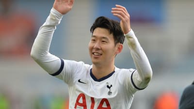 Son Heung-Min representerar Tottenham i Premier League.