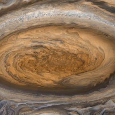 Den stora röda fläcken på Jupiter
