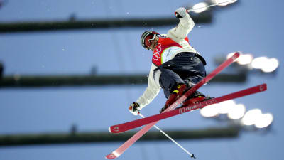 Janne Lahtela i farten under OS i Torino 2006.