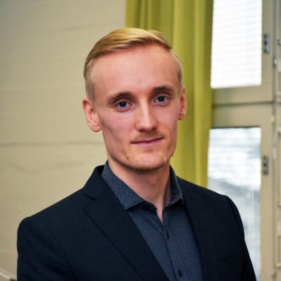 Närbild på Albert Weckman.