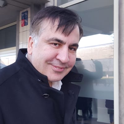 Micheil Saakasjvili i Rotterdam