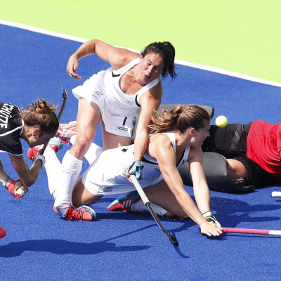 Nya Zeeland och Tyskland möttes i OS-turneringen i Rio.