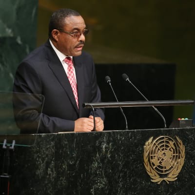 Etiopiens premiärminister hailemariam desalegn