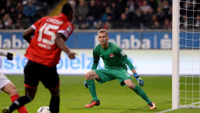 Lukas Hradecky var i toppform mot Mainz.