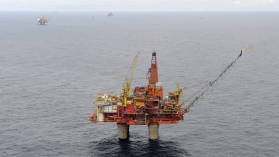 Oljeriggen Statfjord B i Nordsjön