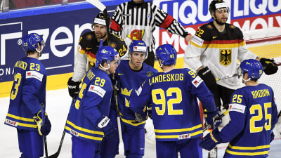 Sverige krossade Tyskland i ishockey-VM.