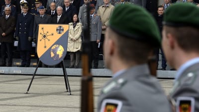 Tyska arméns cybersäkerhetsavdelning invigdes.