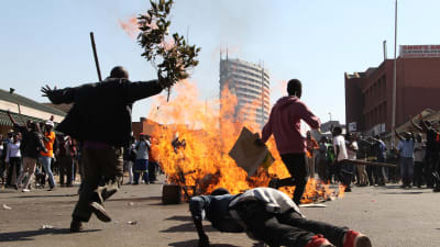 Tre demonstranter sköts ihjäl då polisen öppnad eld mot oppositionsanhängare i huvudstaden Harare