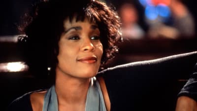 Whitney Houston i filmen The Bodyguard.
