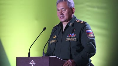 Rysslands försvarsminister Sergej Sjojgu