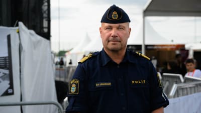 Regionpolischefen i polisregion Mitt Ulf Johansson. 
