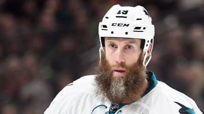 Joe Thornton spelar i San Jose Sharks.