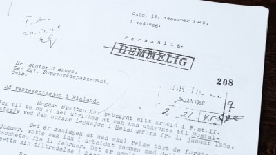 Norska Magnus Bratten arbetade som spion i Finland på 1950-talet. 