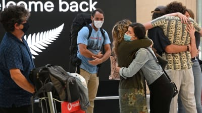 Glatt återförenande mellan Australien och Nya Zeeland 19.4.2021