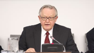 President Martti Ahtisaari i juni 2010
