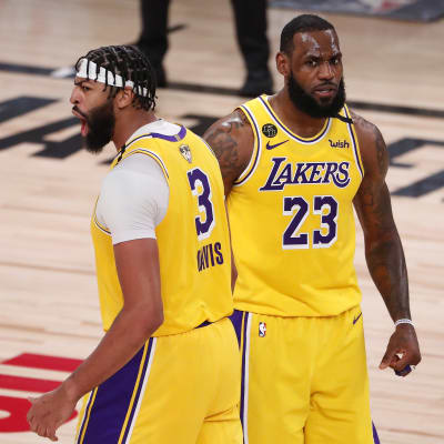 Los Angeles Lakers vann den första NBA-finalen.