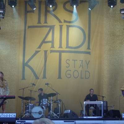 First Aid Kit på Ruisrock den 6 juli 2014.