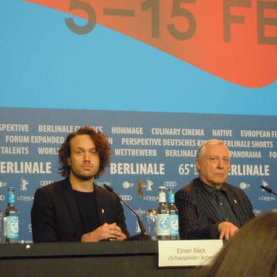 Elmer Bäck på Berlinale 2015.