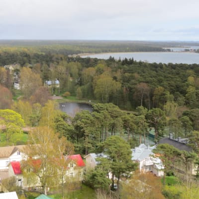 Parkdammen i Hangö.