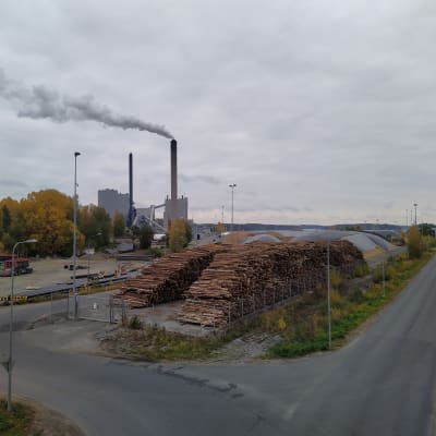 Kuopion Energian Haapaniemen voimalaitos. 