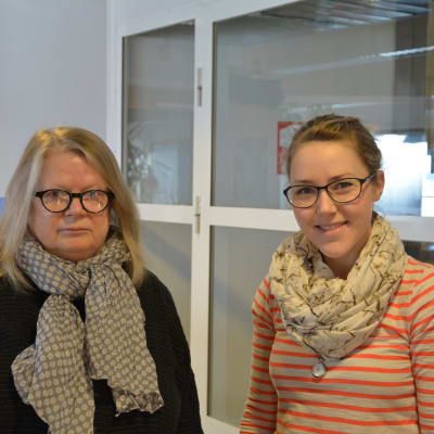 Susanna Simberg och Sofia Holmqvist besökte studion och pratade om röstvård